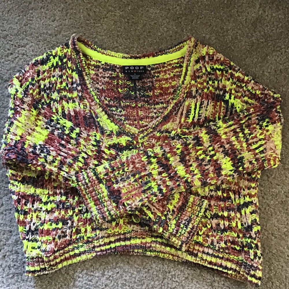 V-neck sweater